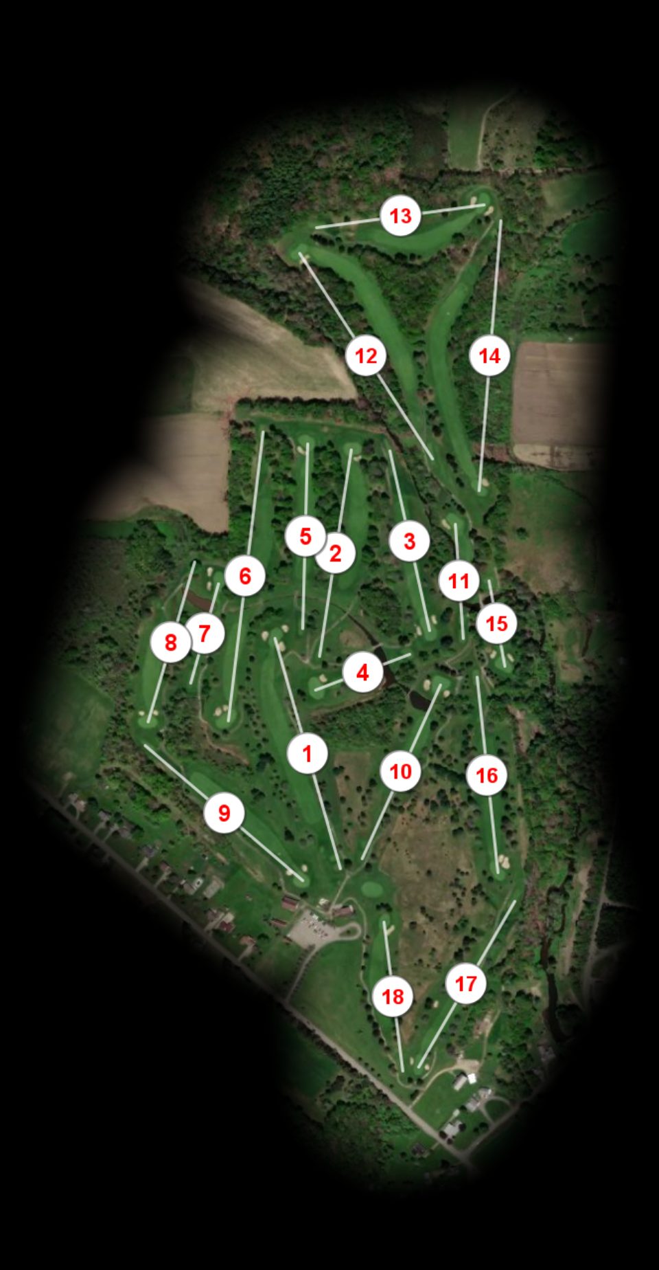North Hills Municipal Golf Club course overview
