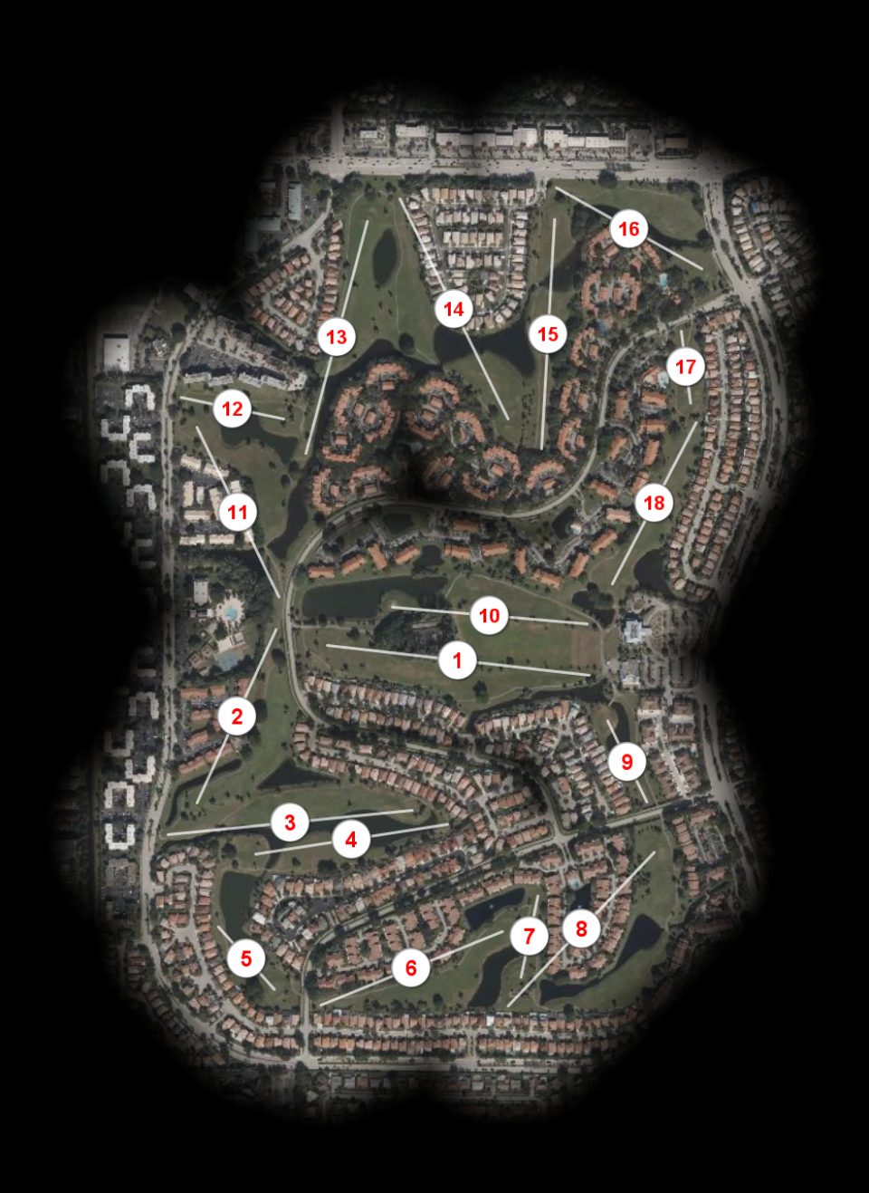 Carolina Golf Club course overview