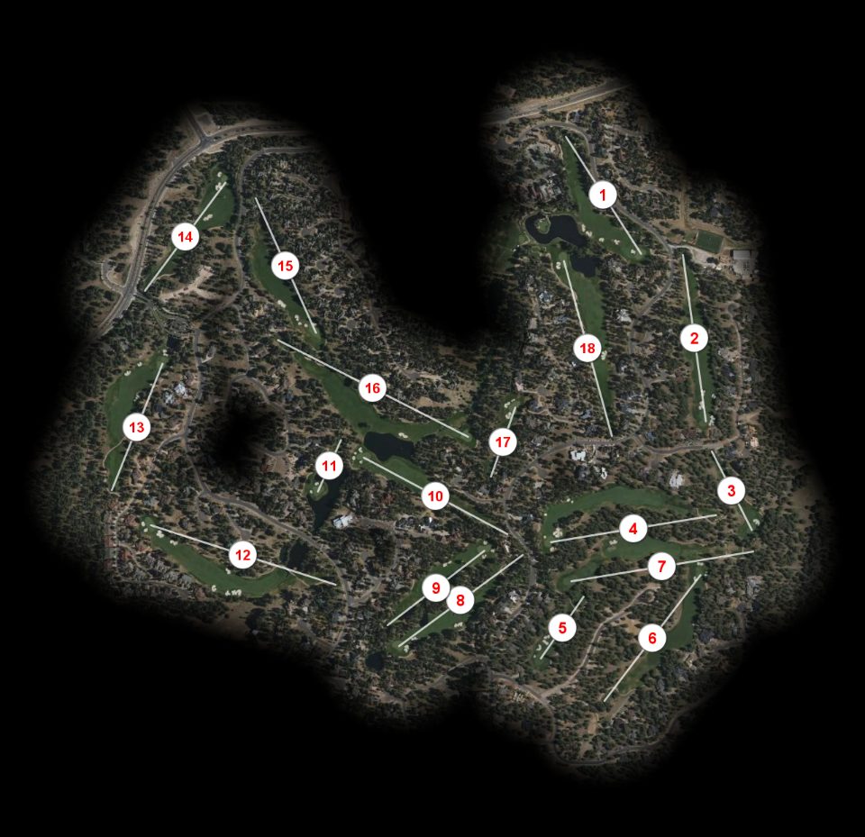 Pine Canyon Golf Club course overview