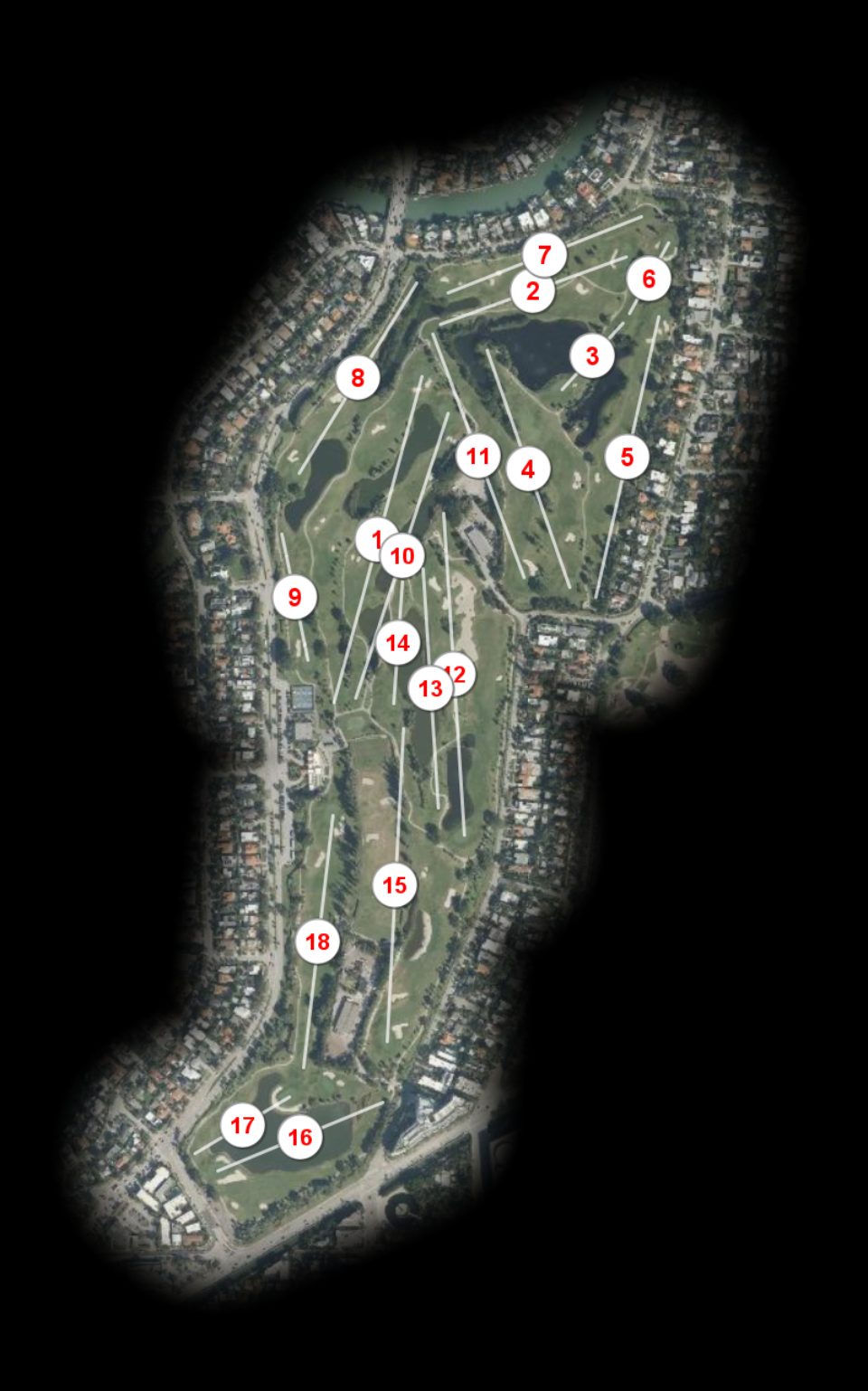 Miami Beach Golf Club course overview