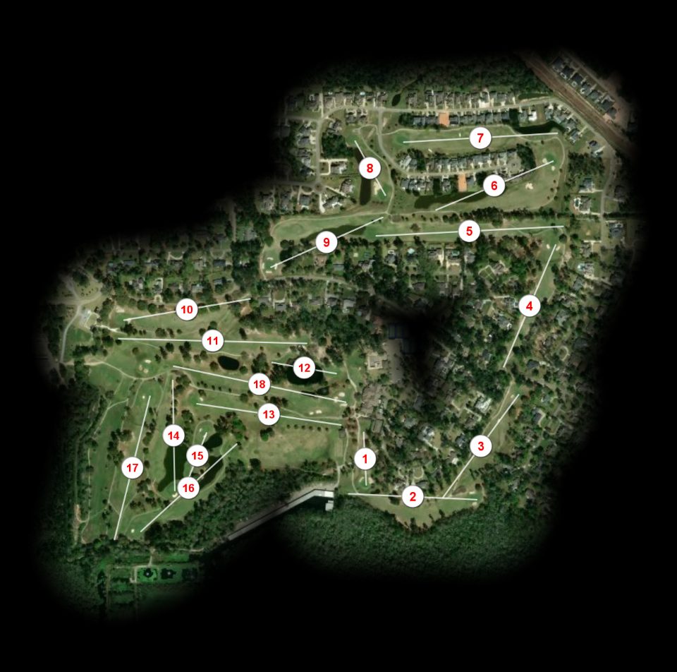 Tchefuncta Country Club course overview