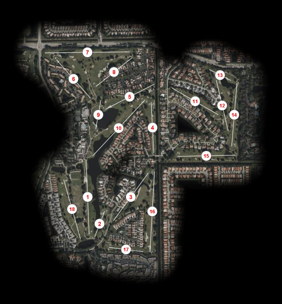 Indian Springs Country Club East course overview