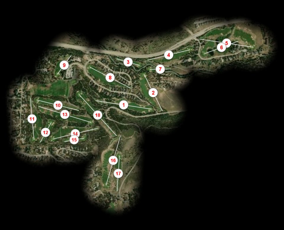 The River Course at Keystone course overview