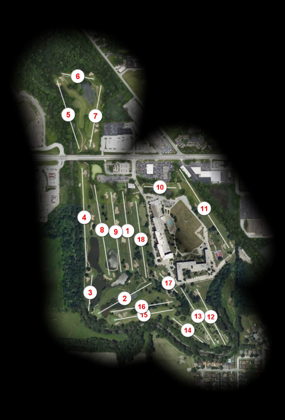 River Oaks Golf Course course overview