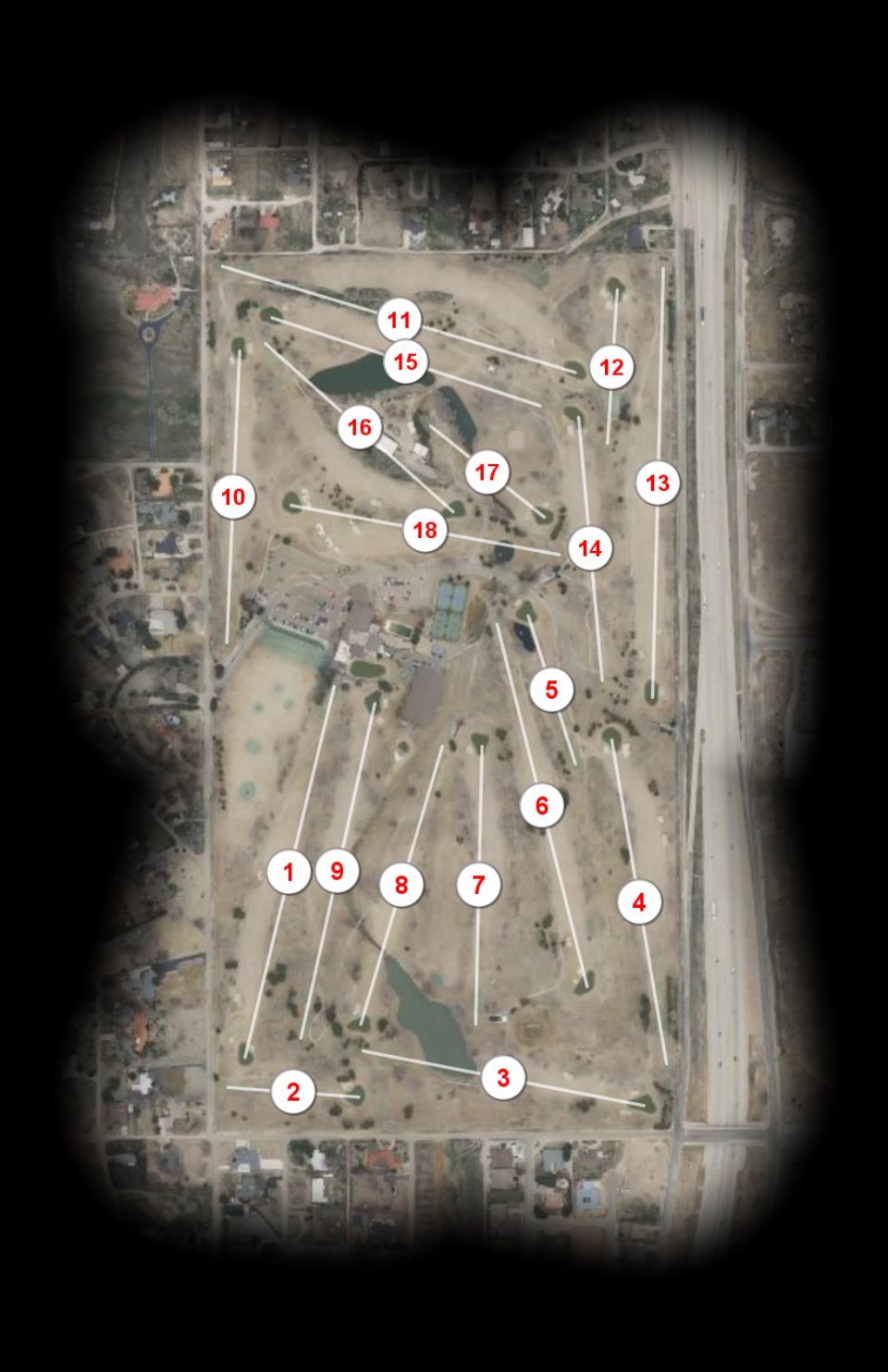 Lubbock Country Club course overview