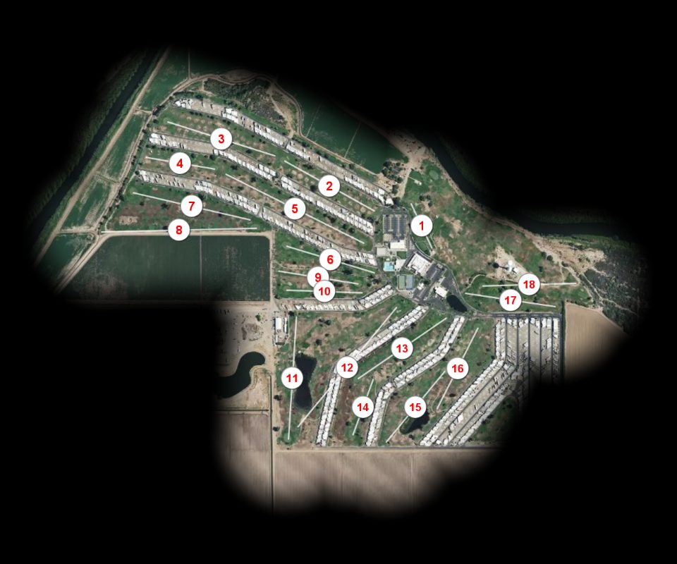 Cocopah Bend RV Resort Golf Club course overview