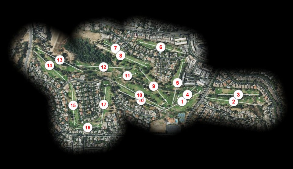 Canyon Crest Country Club course overview