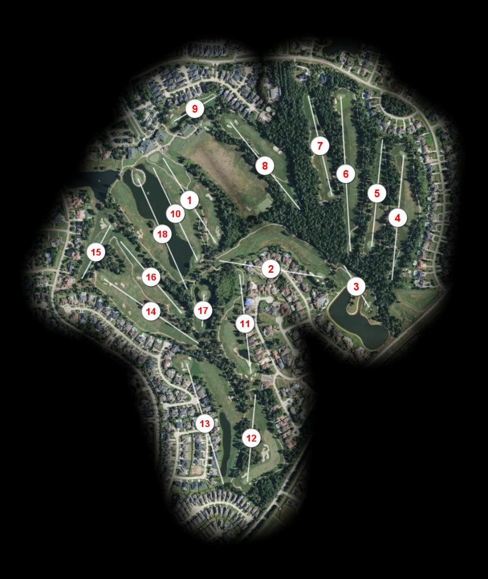 Augusta Pines Golf Club course overview