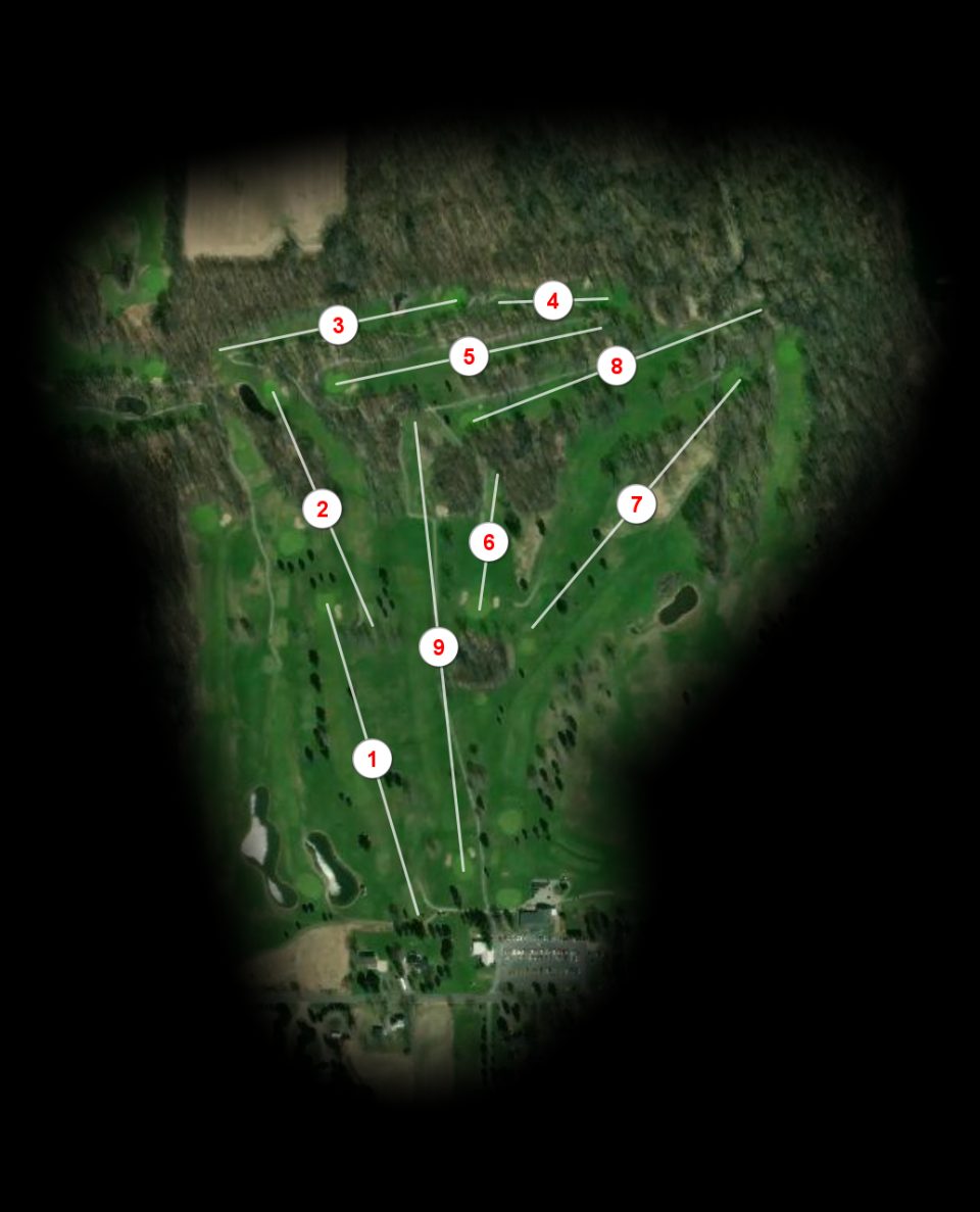 White nine at El Dorado Golf Club