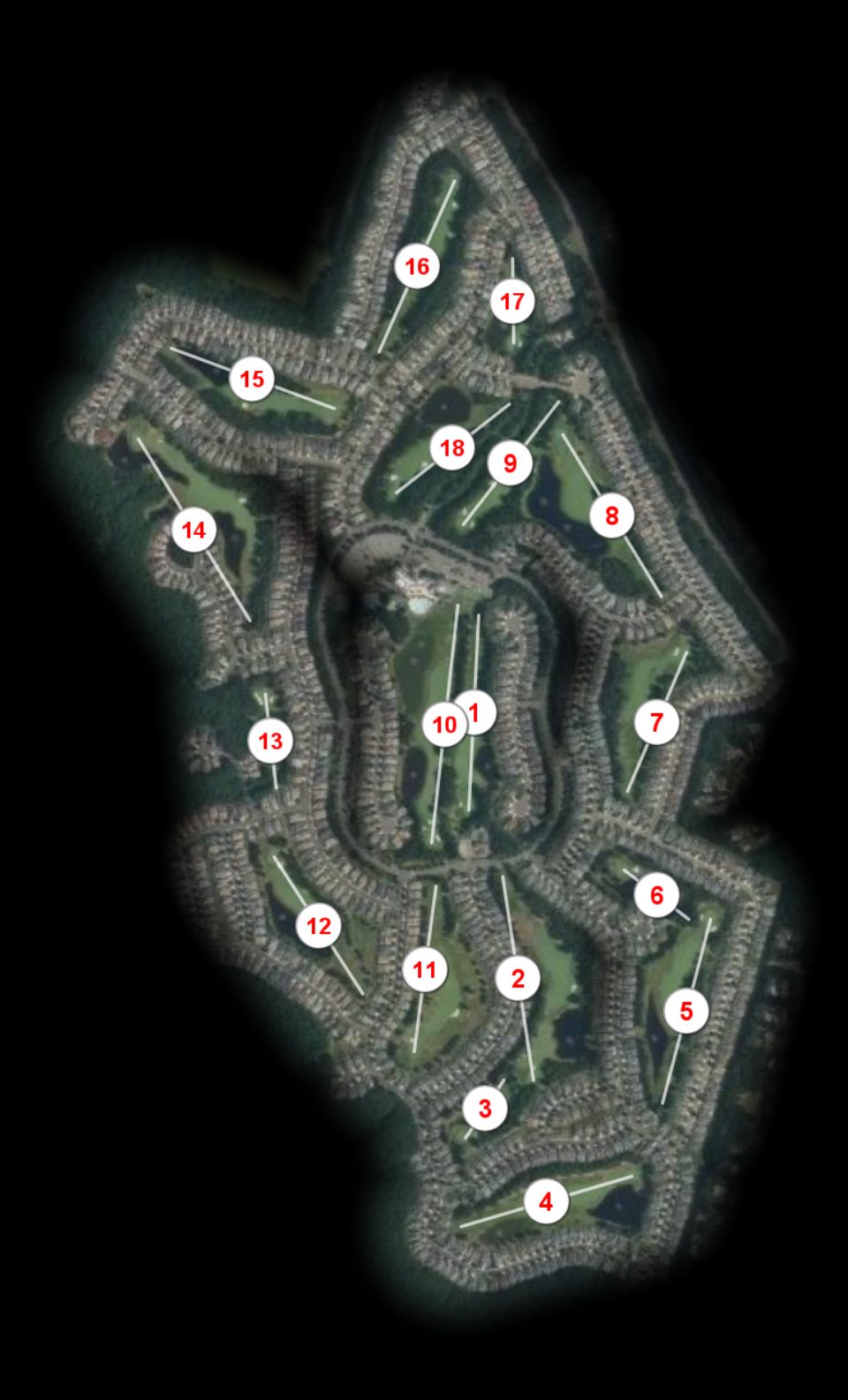 Westlake Golf & Country Club course overview
