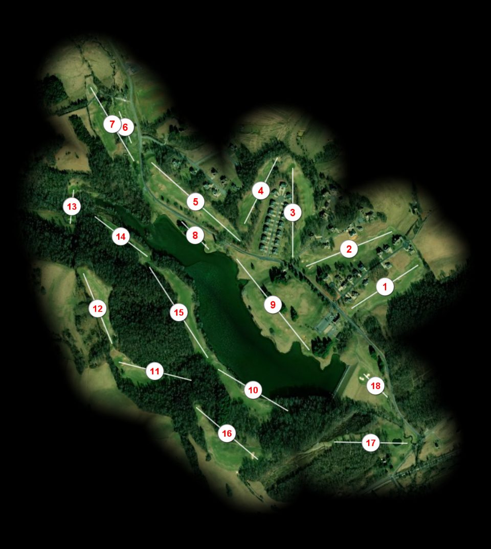 Clear Creek Golf Club course overview