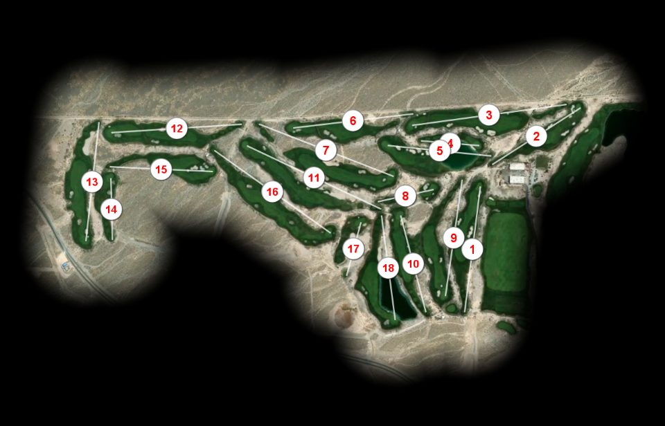 Las Vegas Paiute Golf Resort Sun Mountain course overview