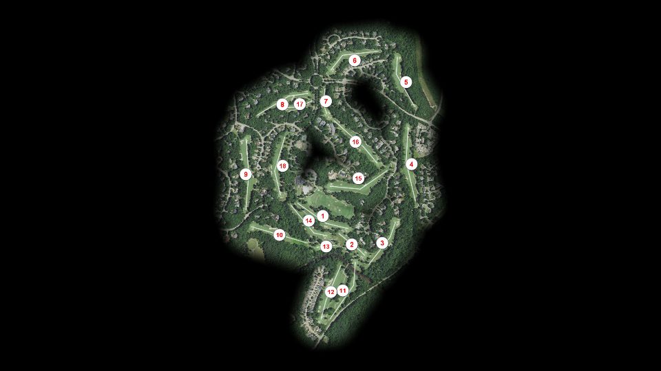 Treyburn Country Club course overview