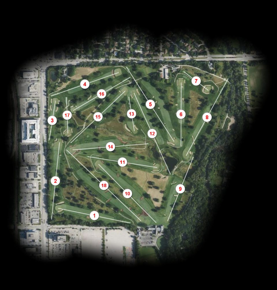 Blue Mound Golf & Country Club course overview