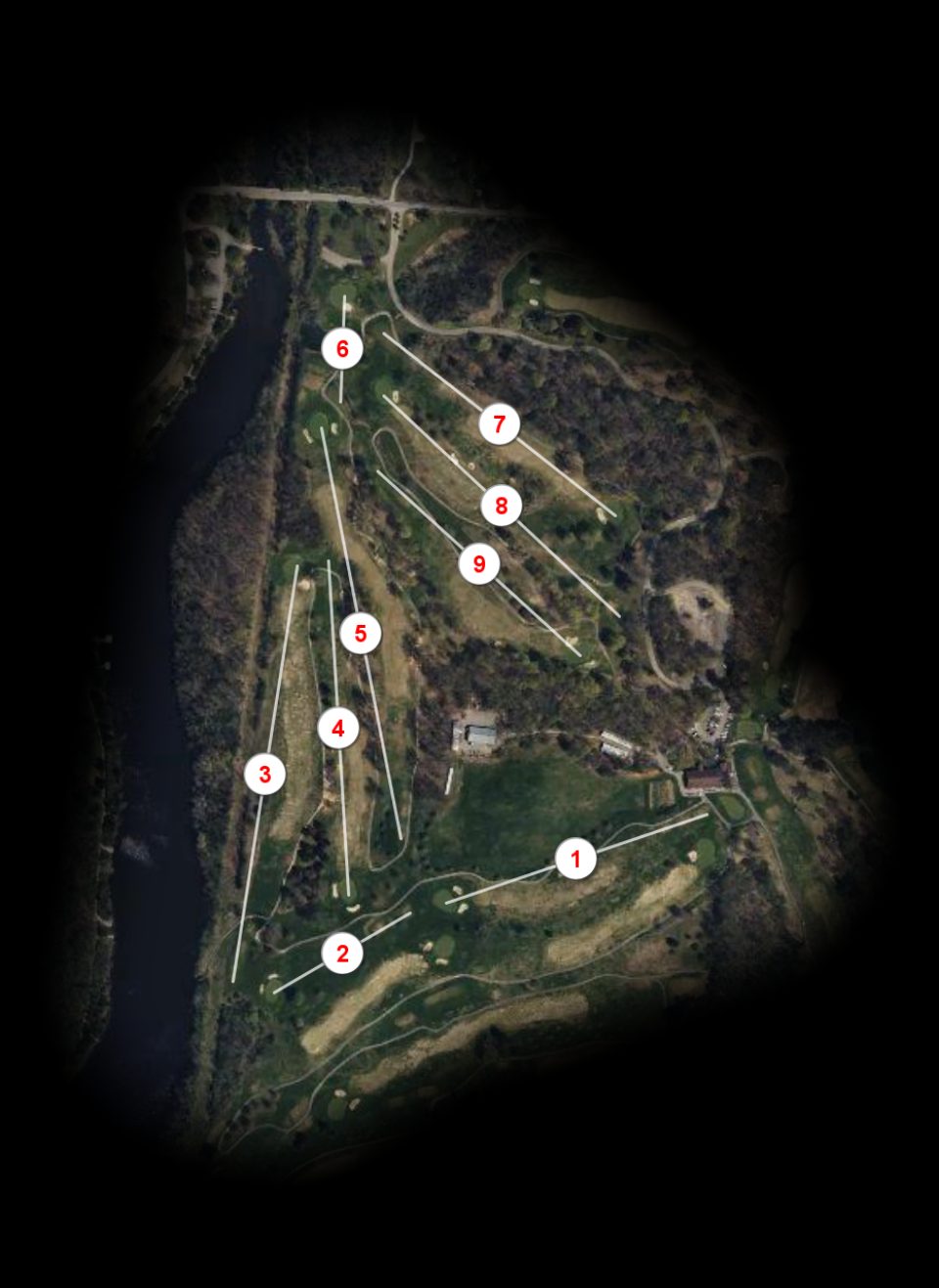 West nine at Quail Chase Golf Course