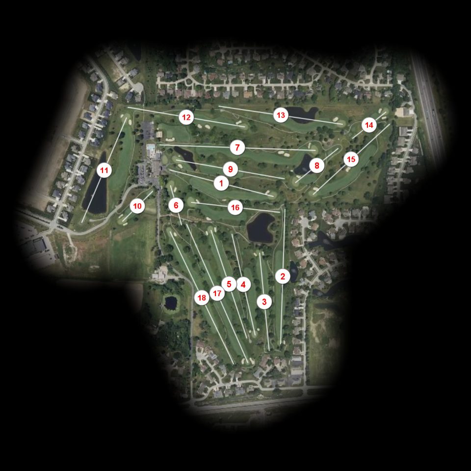 Hillview Country Club course overview