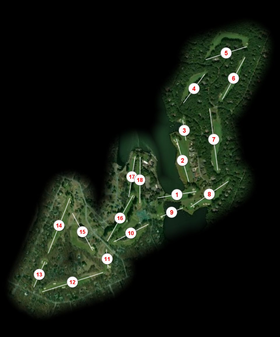 Lords Valley Country Club course overview