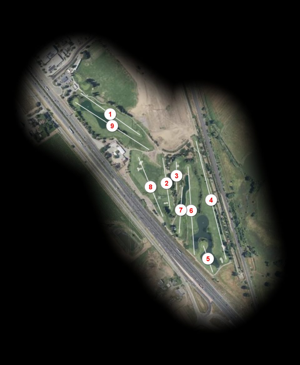 Emerald Lakes Golf Center course overview