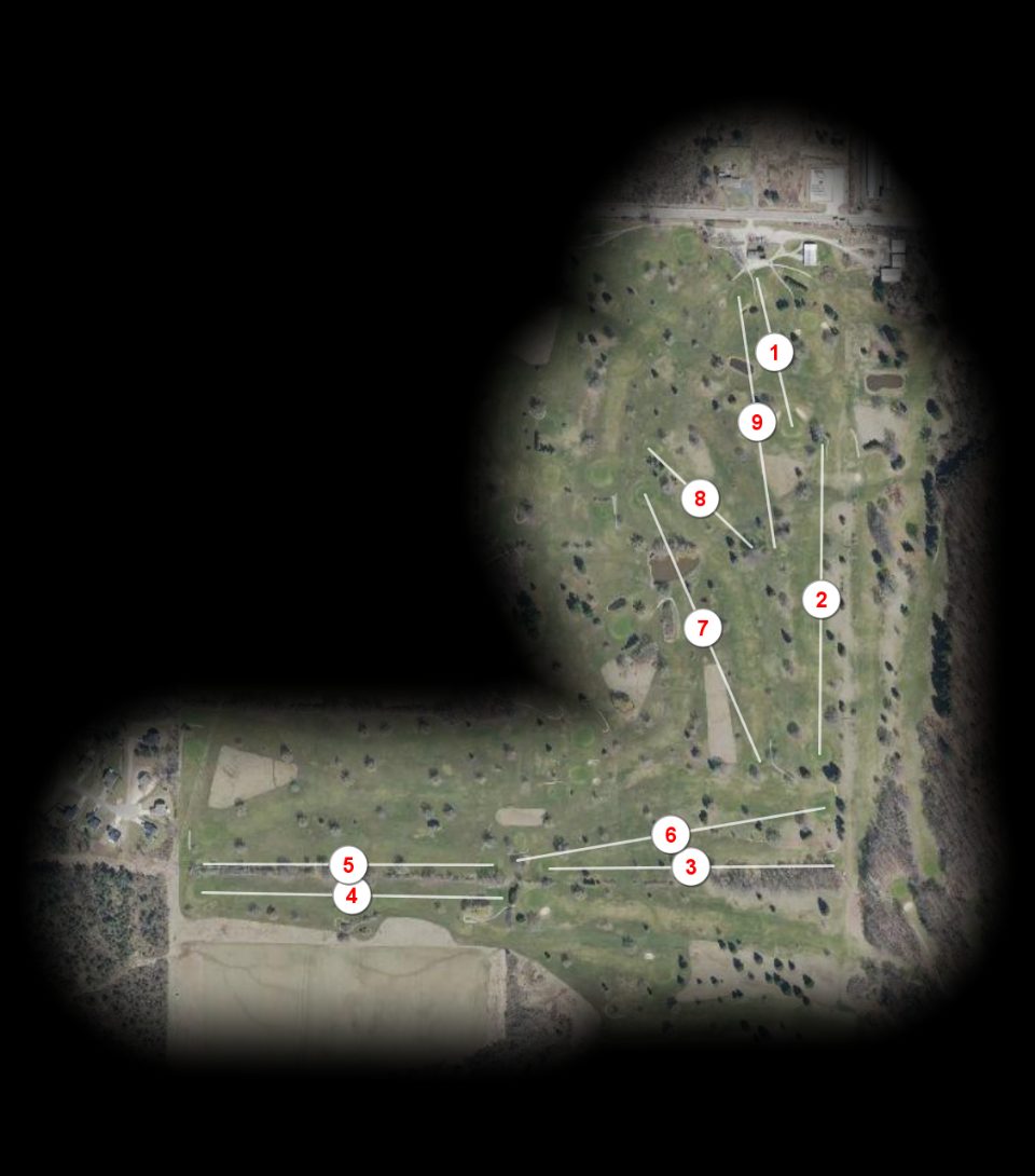 Red nine at Hickory Knoll Golf Course