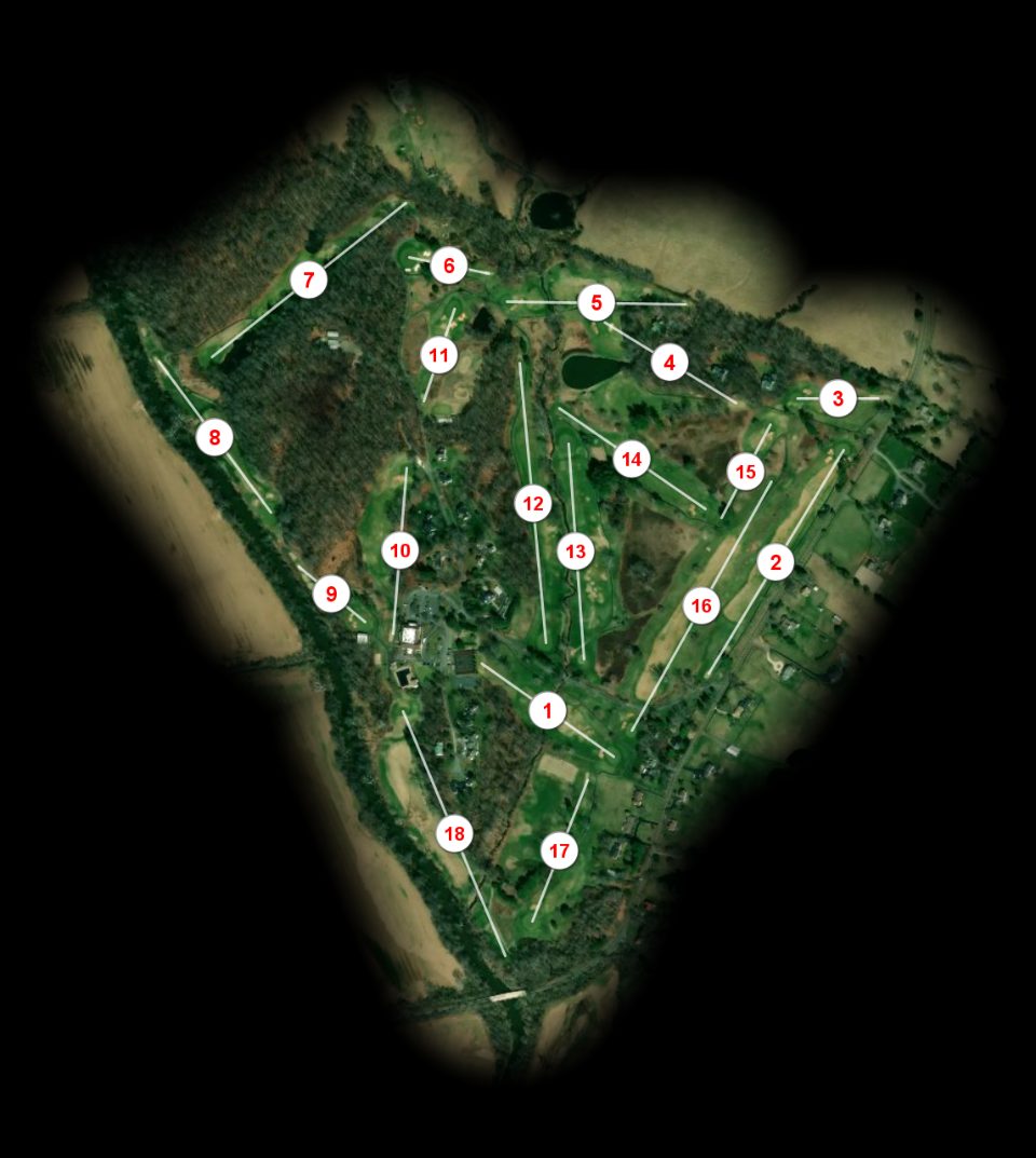Fauquier Springs Country Club course overview