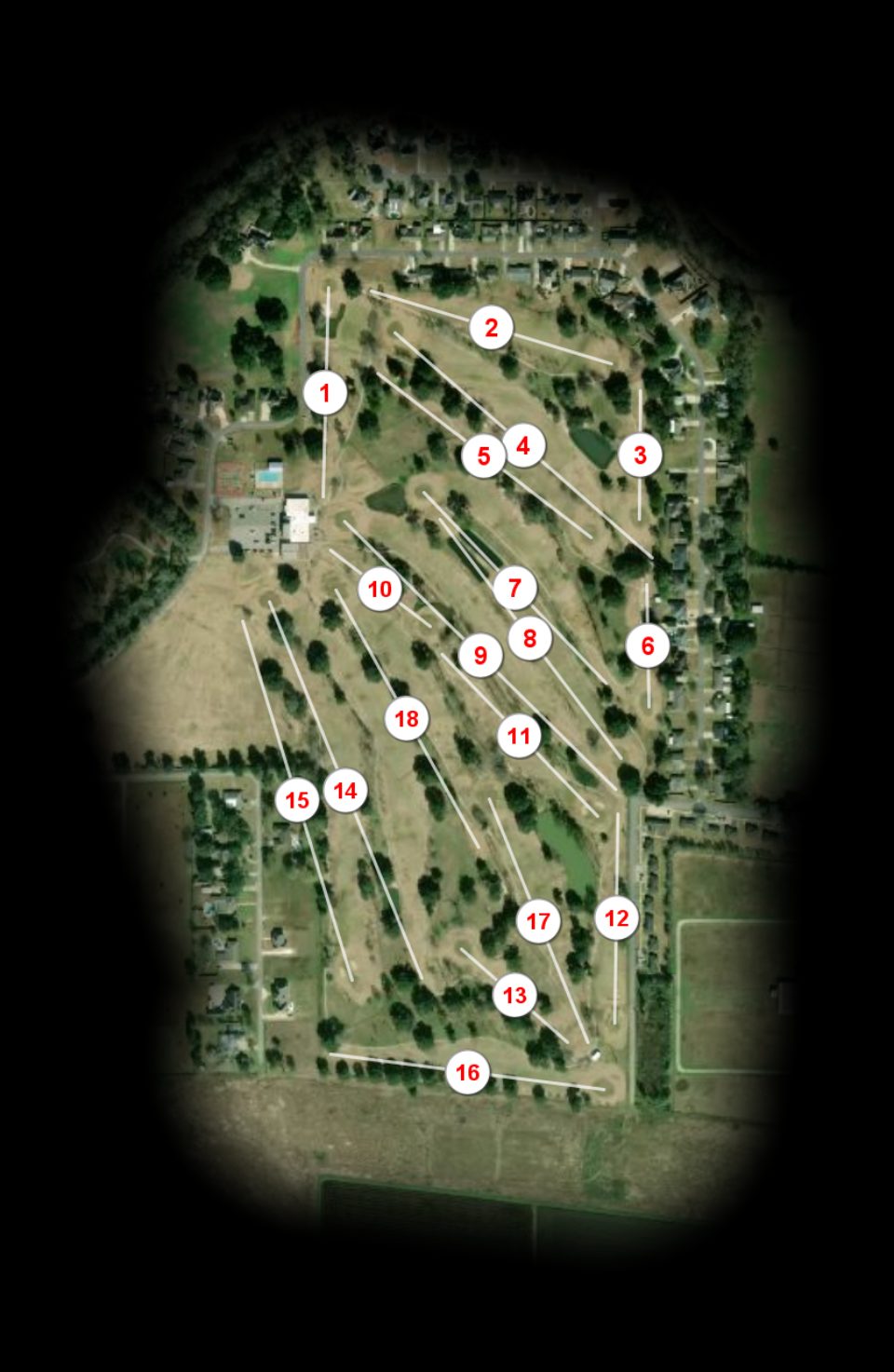 Bayou Bend Country Club course overview
