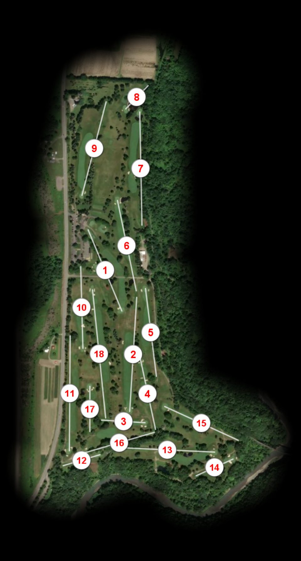 Springville Country Club course overview