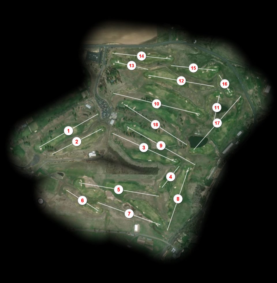 Palouse Ridge Golf Club at WSU Palouse Ridge at WSU course overview