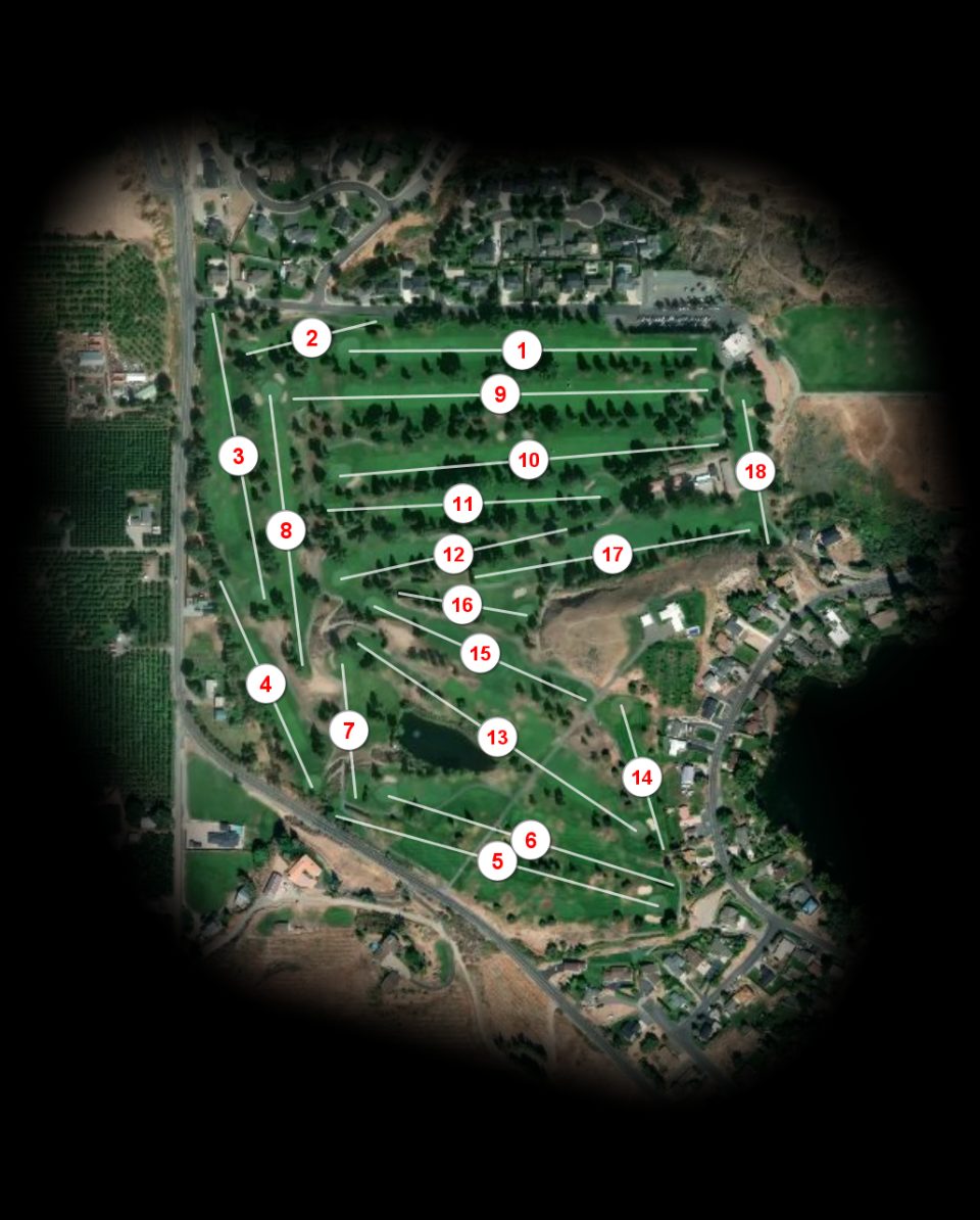 Three Lakes Golf Course course overview
