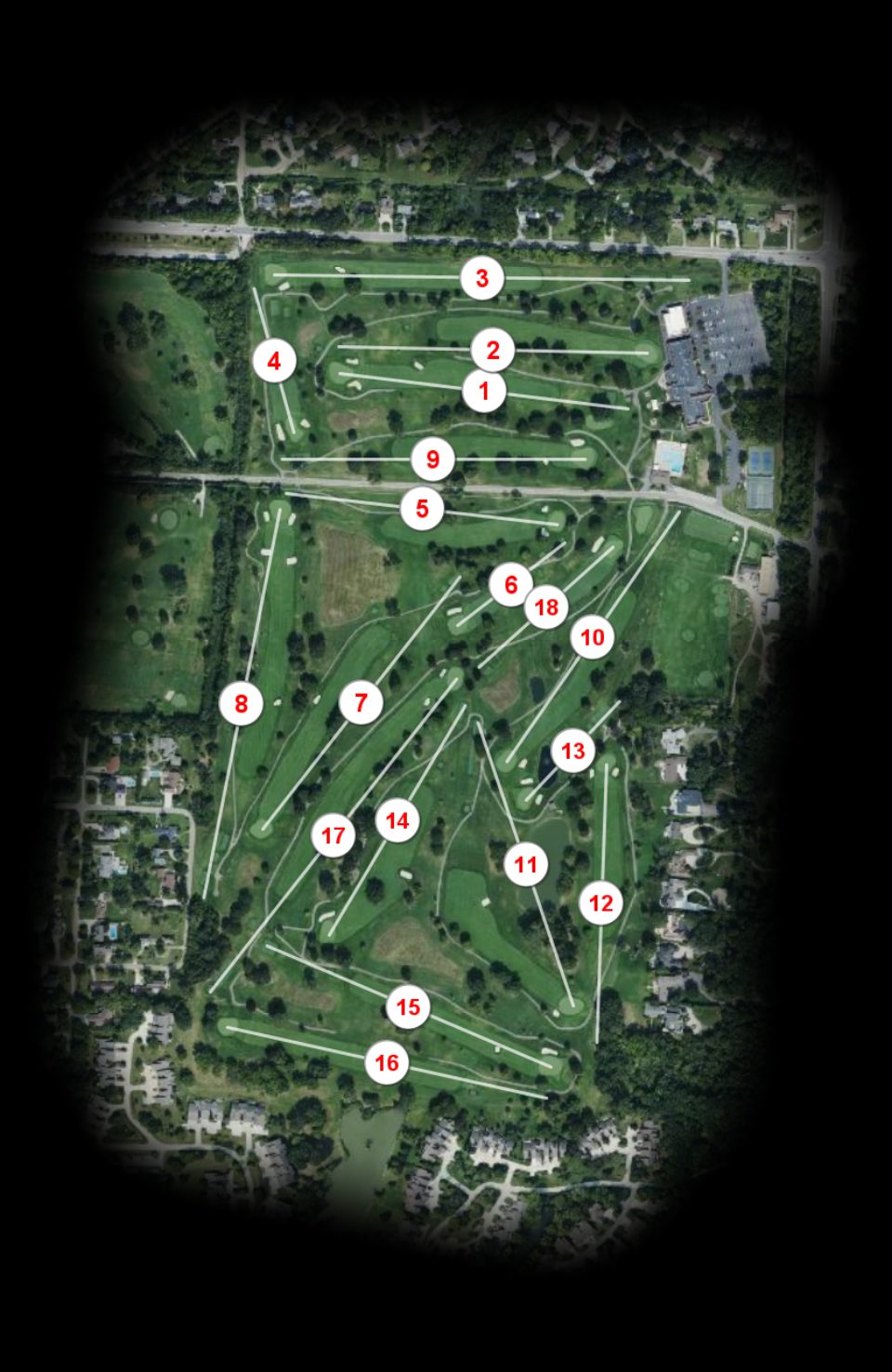 Grosse Ile Golf & Country Club course overview