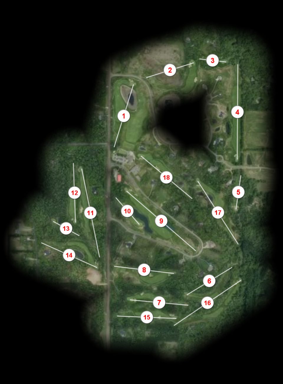 White Eagle Golf Club course overview