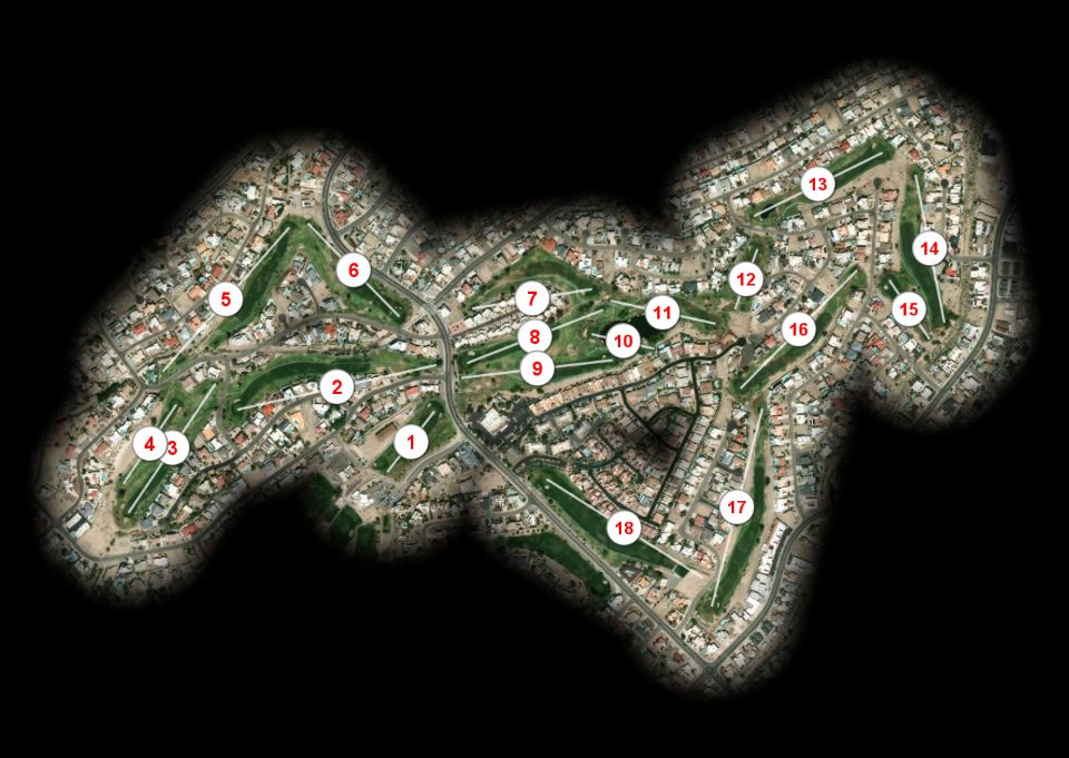London Bridge Golf Club East nasaw course overview