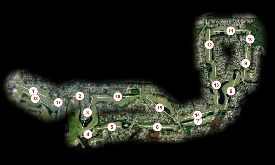 Tiger Point Golf Club East course overview