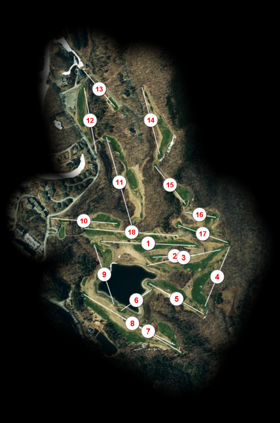 Stowe Mountain Club at Spruce Peak course overview