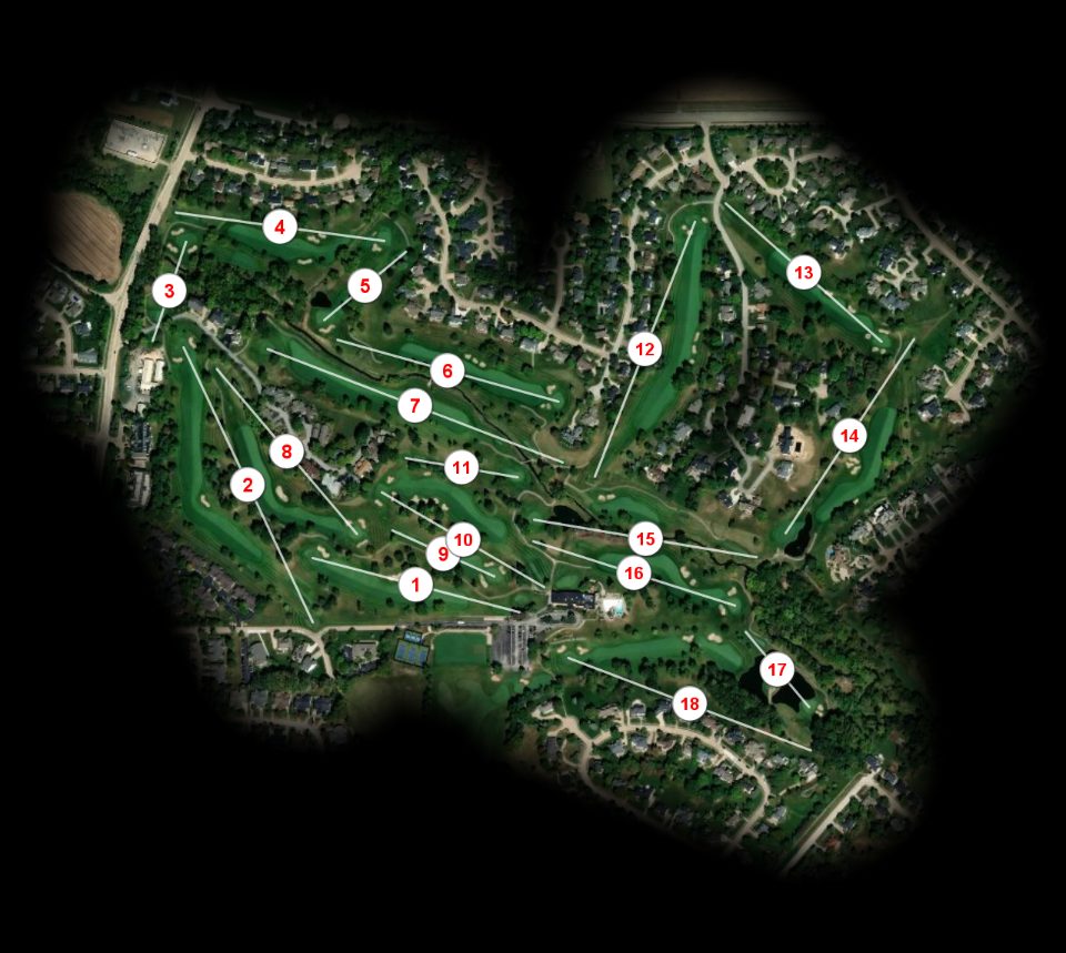 Crow Valley Golf Club course overview