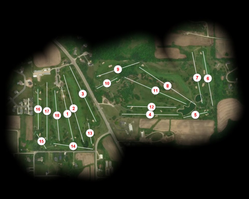 Viroqua Hills Golf Course course overview