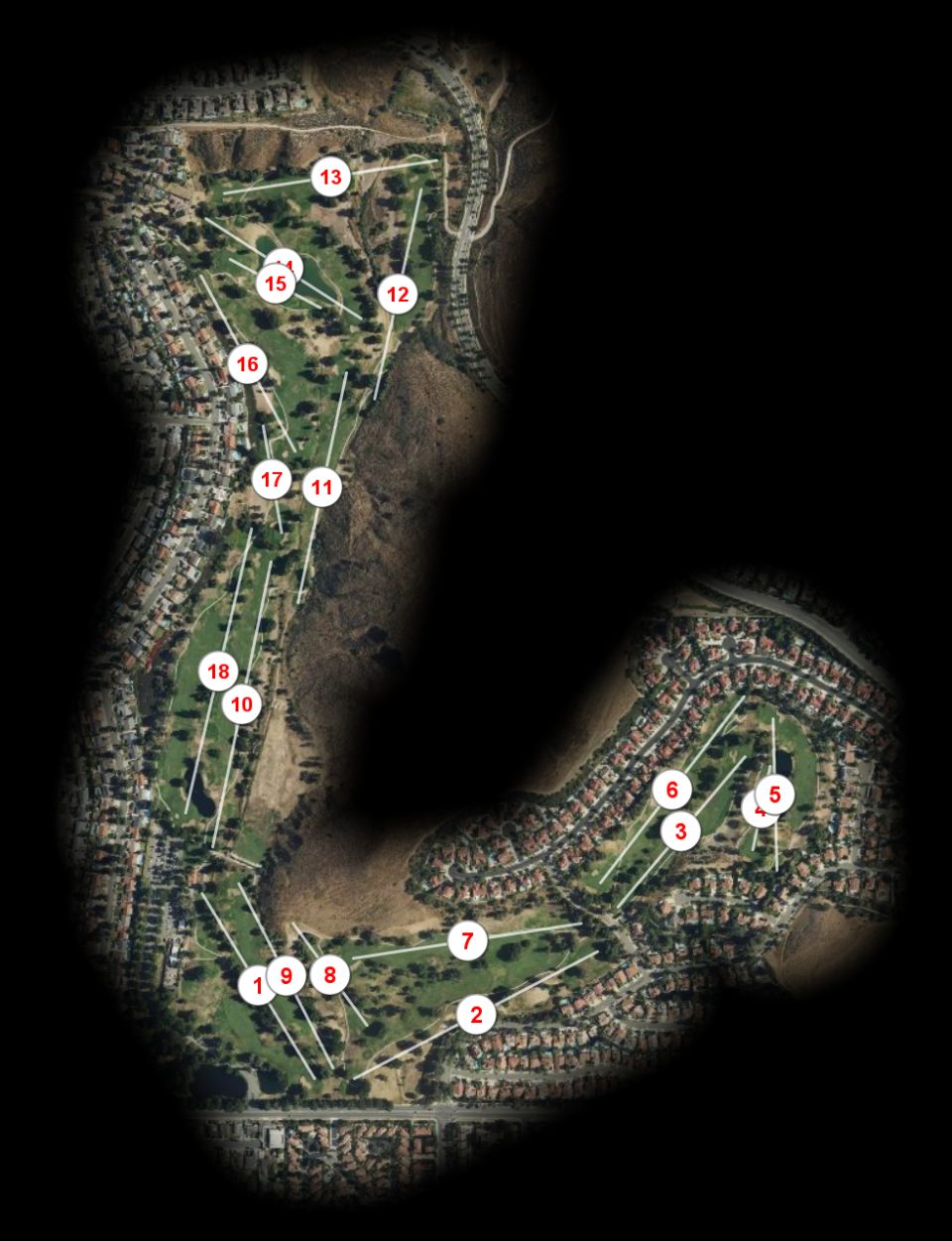 Simi Hills Golf Course course overview