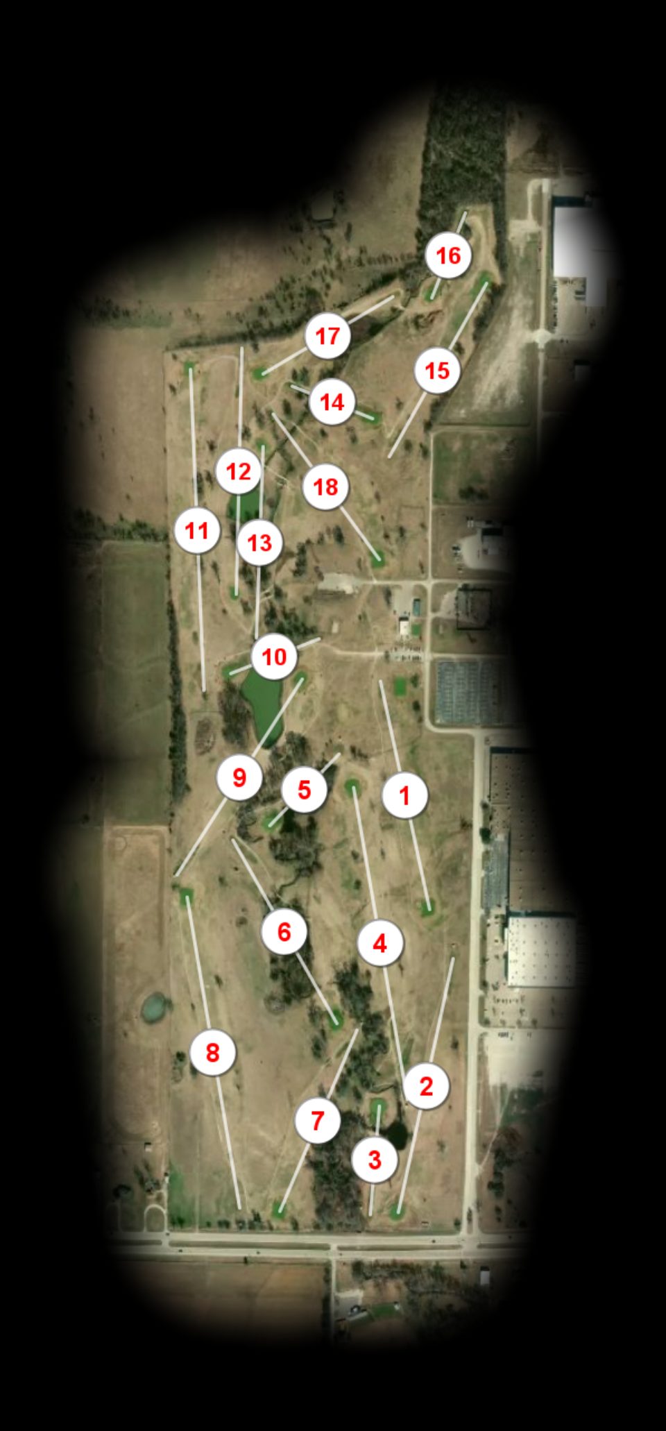 Gainesville Municipal Golf Club course overview
