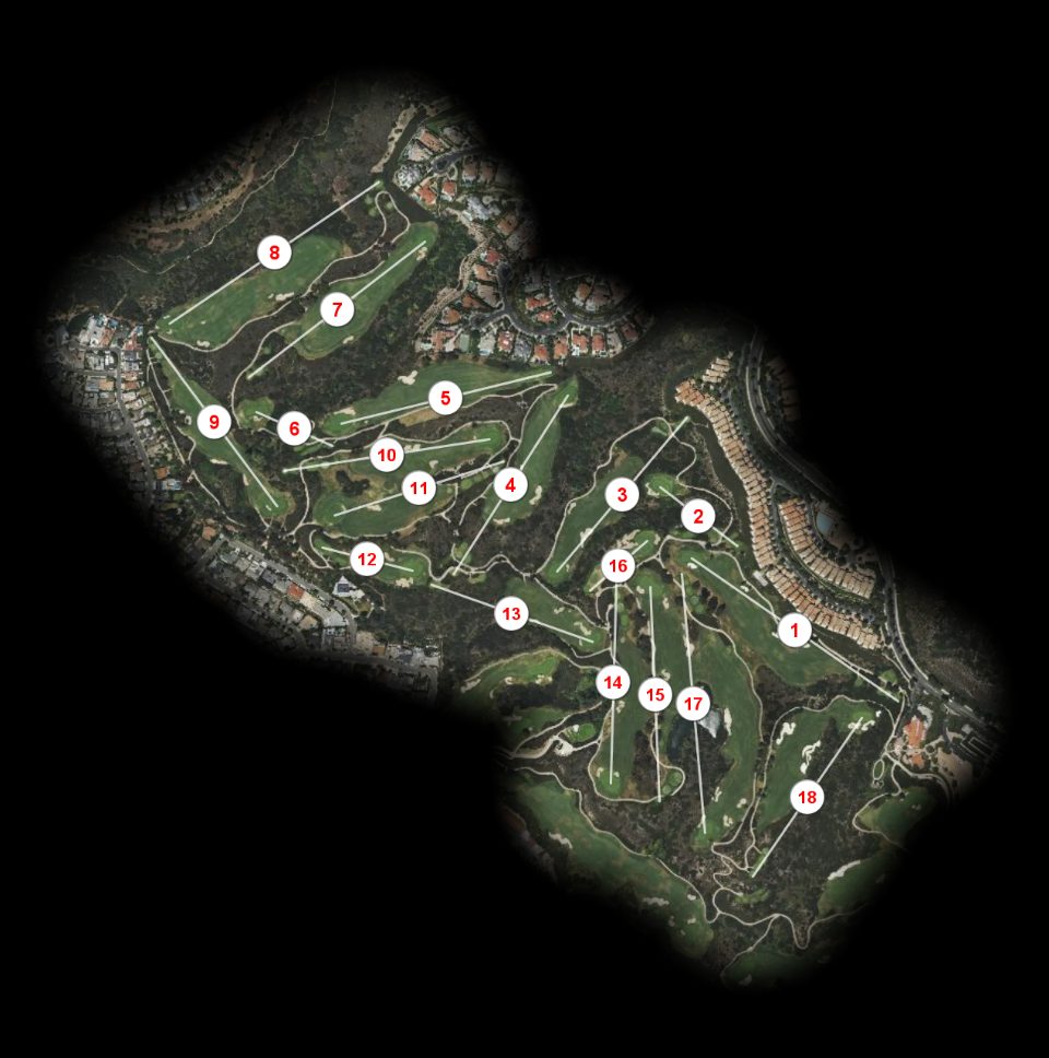 Pelican Hill Golf Club North Course course overview