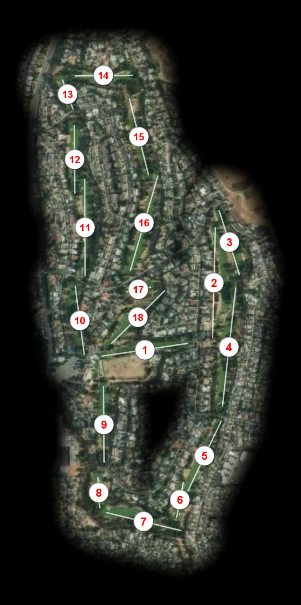 Knollwood Country Club course overview