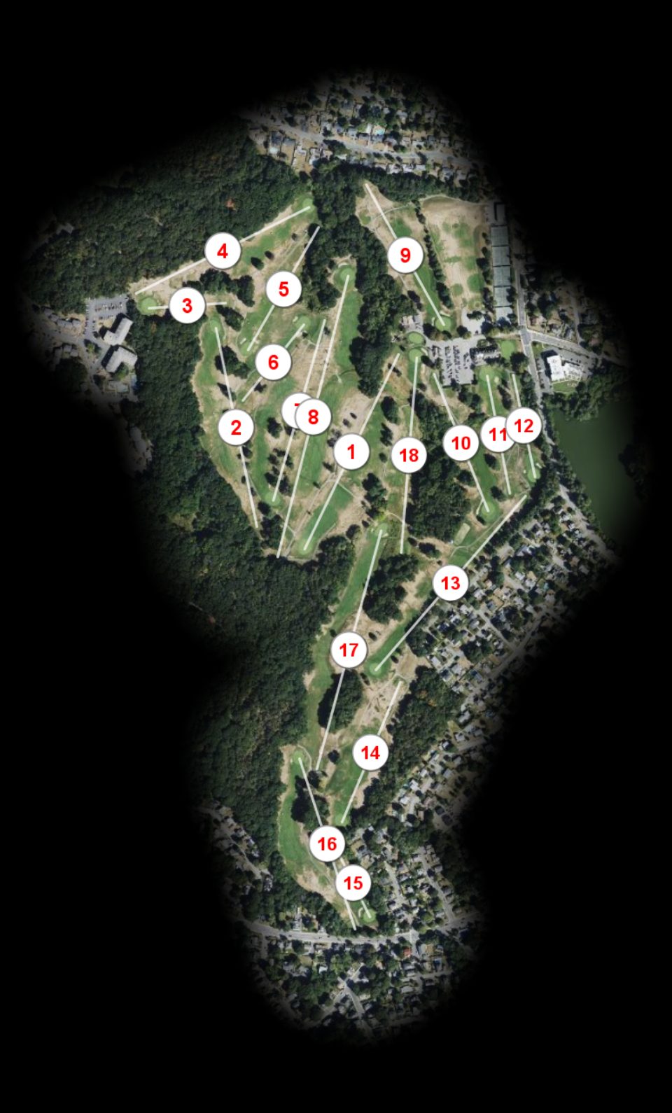 Beverly Golf & Tennis Club course overview