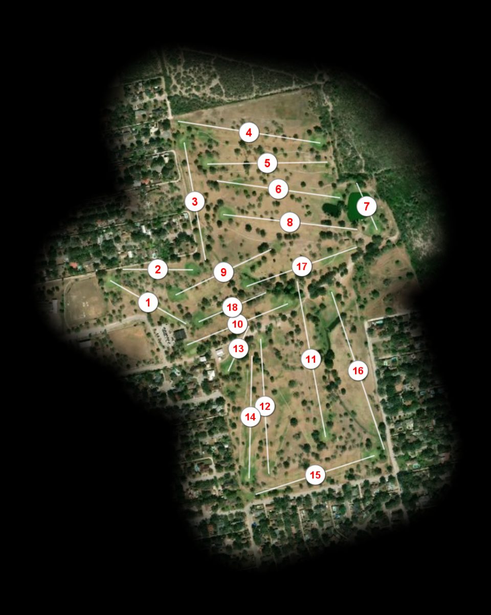 Alice Municipal Golf Club course overview