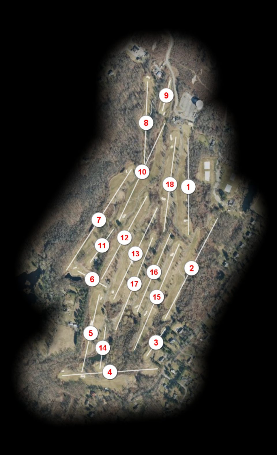 Hudson Hills Golf Course course overview