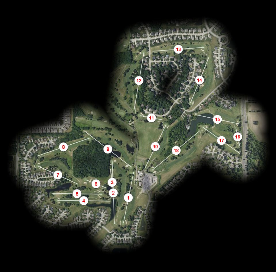 Pebblebrook Golf Club South course overview