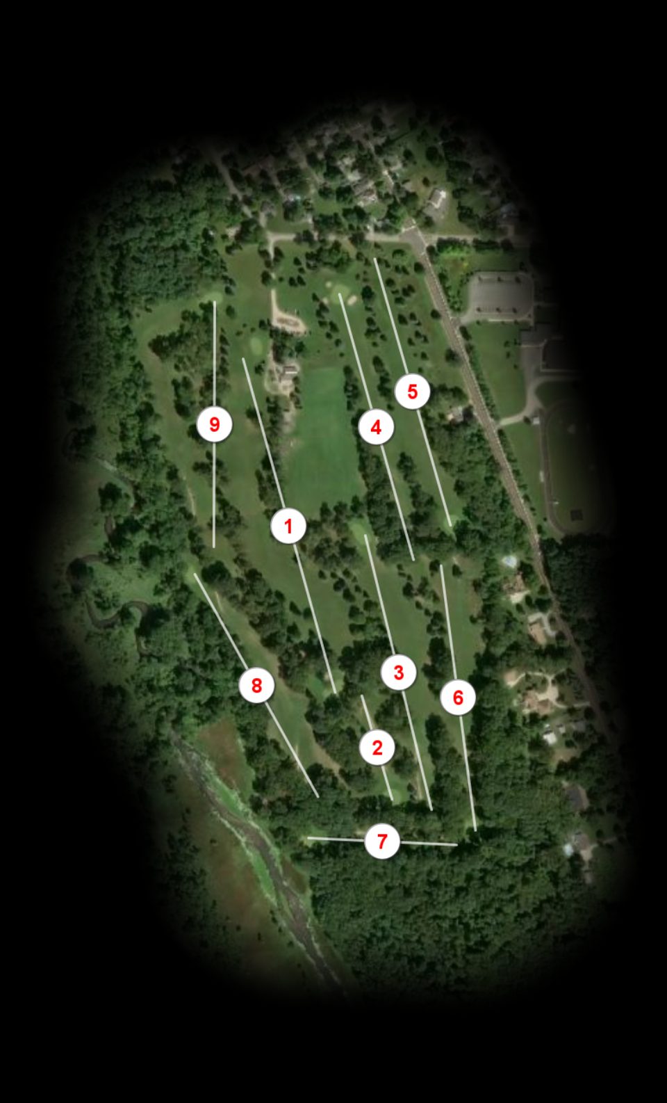 Mill Race Golf Course course overview