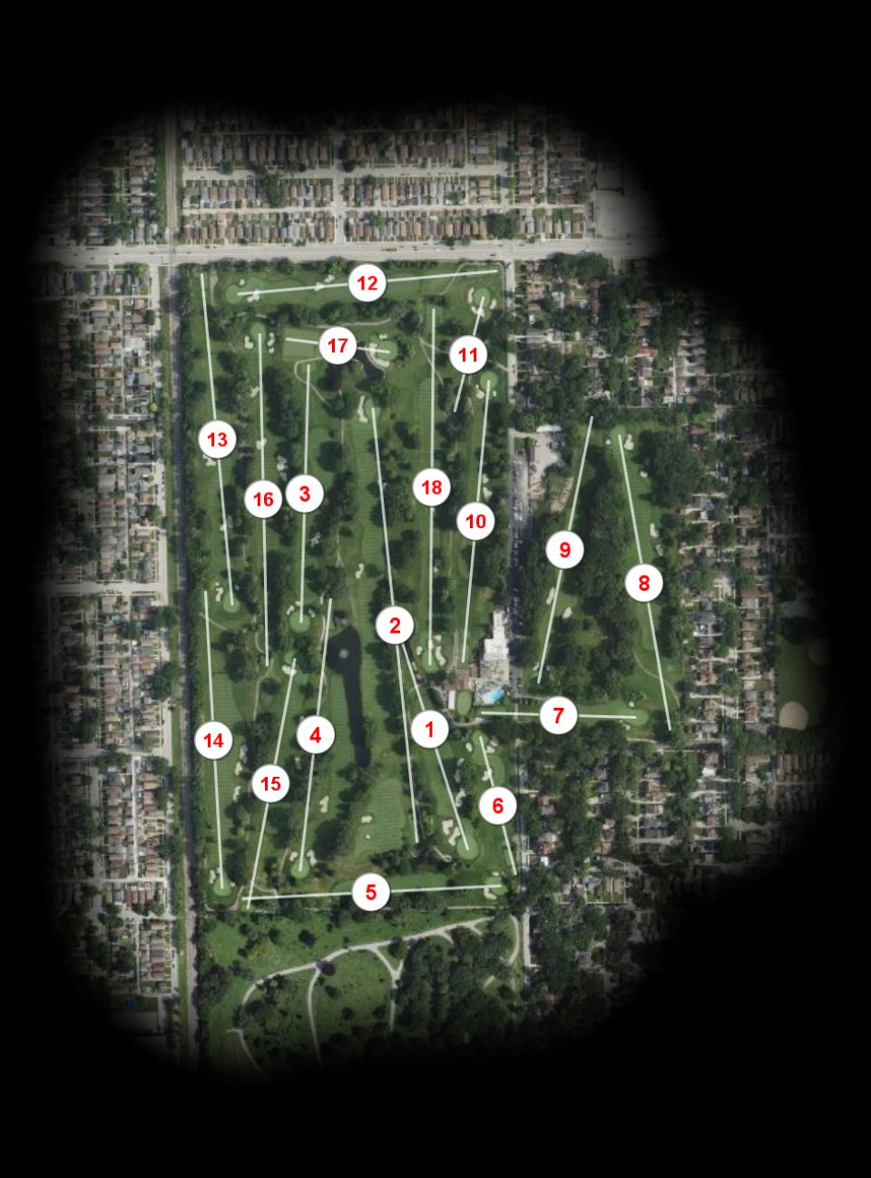 Ridge Country Club course overview