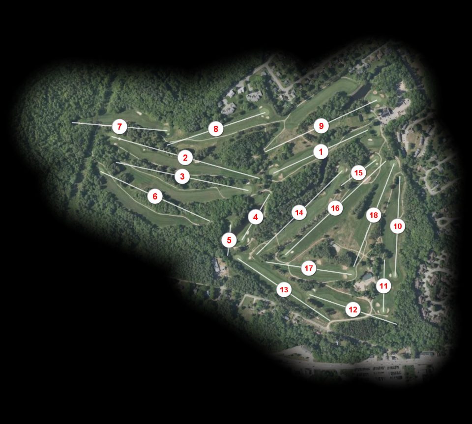 Brunswick Golf Club course overview