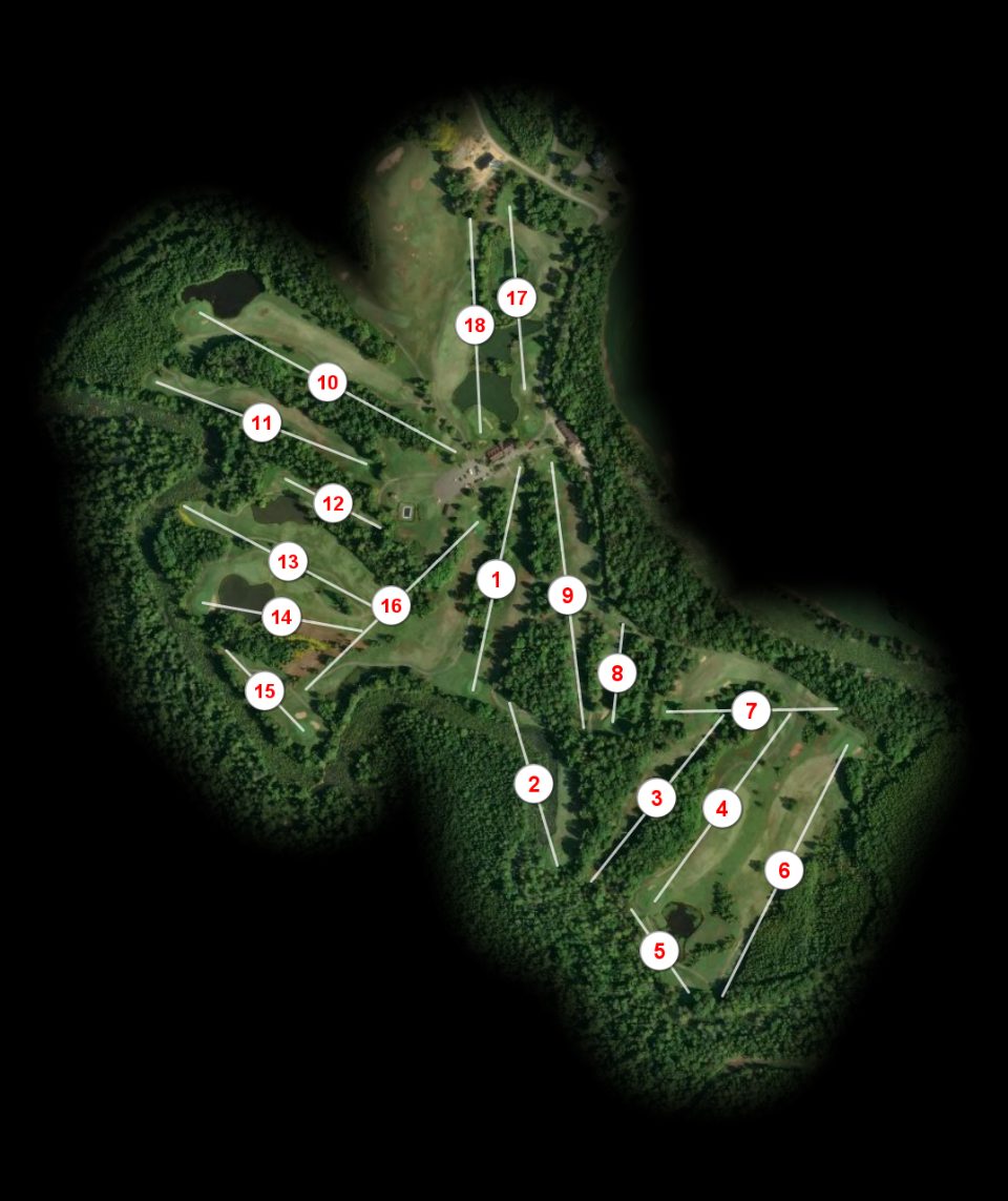 The Falls Resort & Golf Club Greenfarm course overview