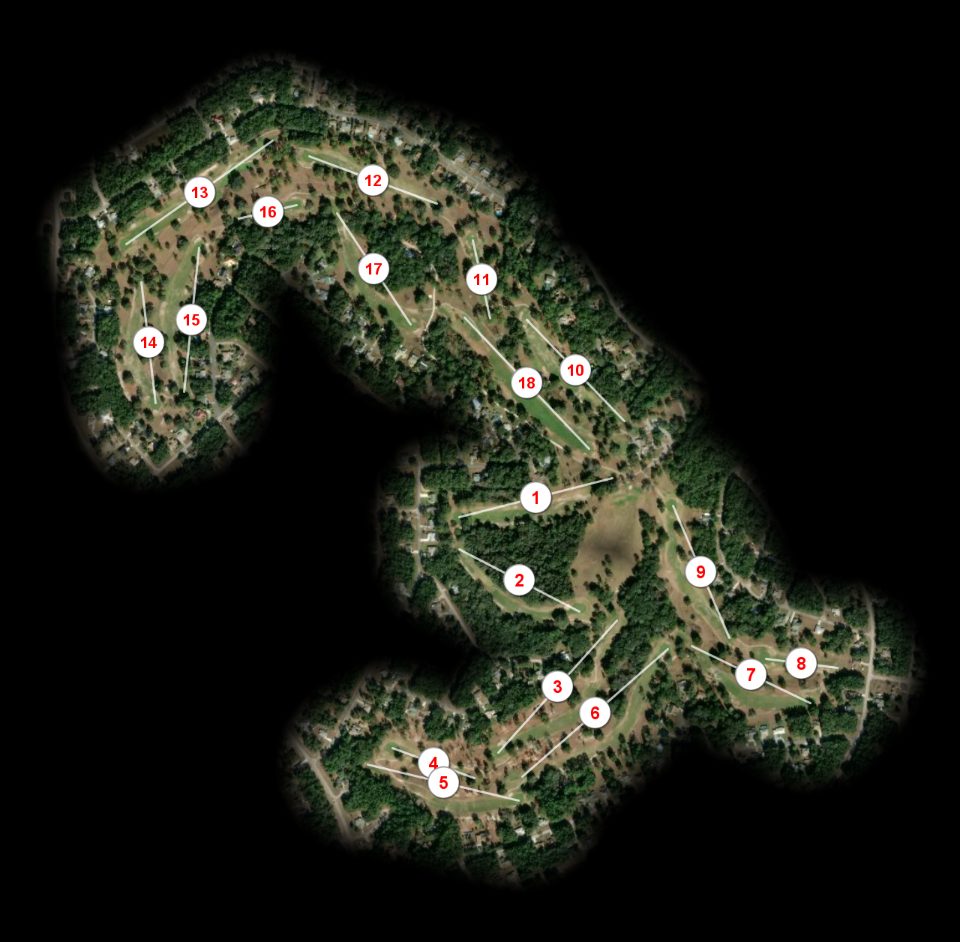 Citrus Springs Golf & Country Club course overview