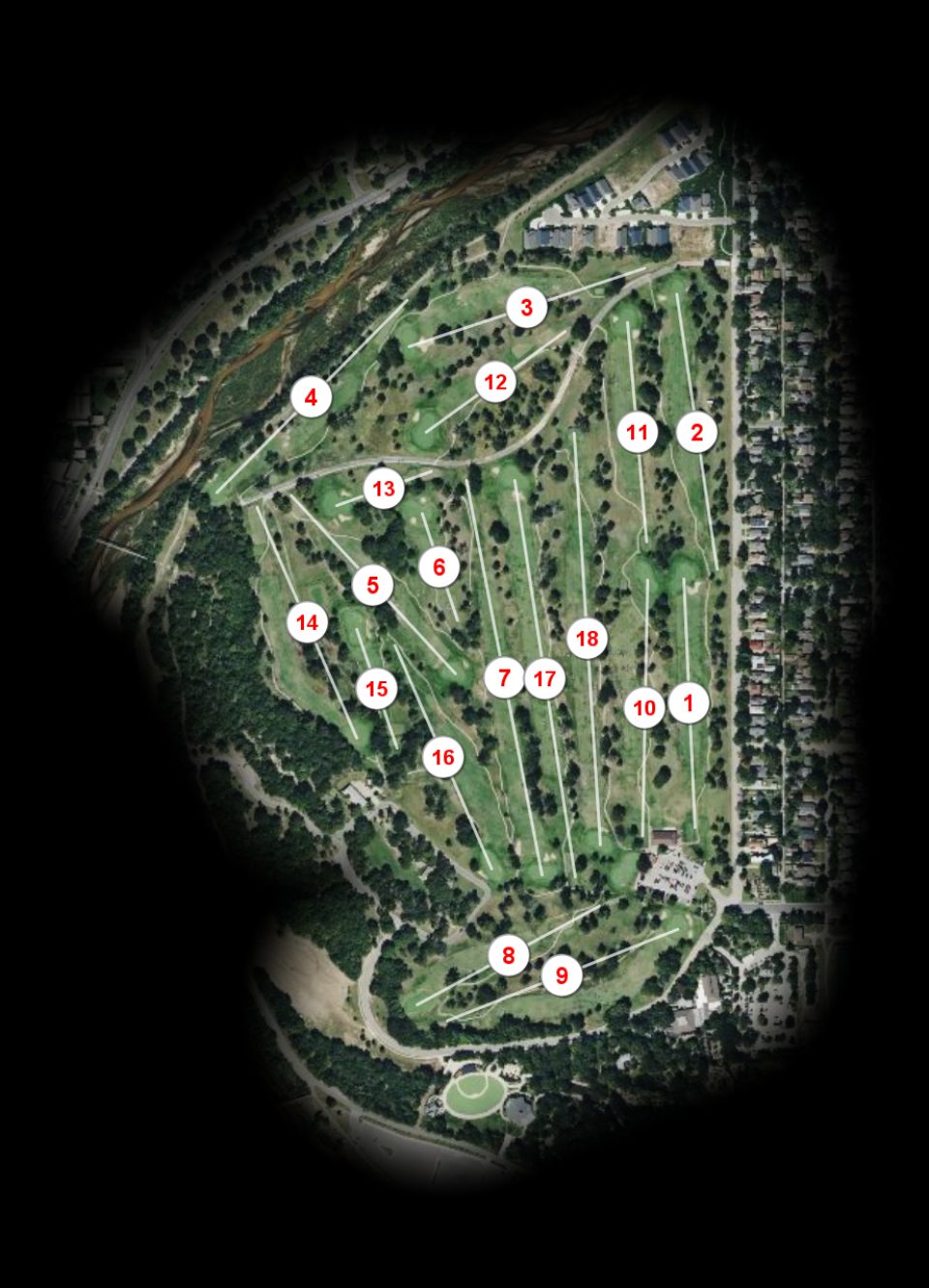 Arthur B. Sim Golf Course course overview