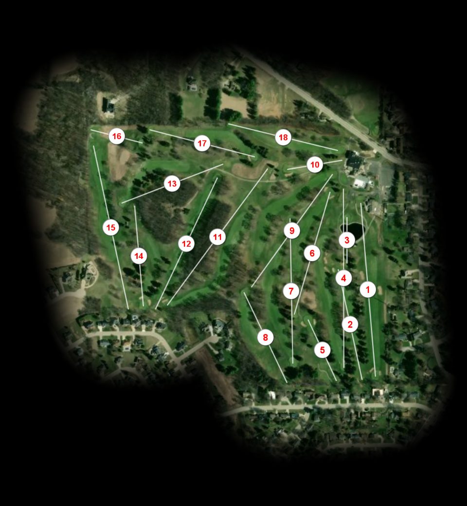 Janesville Country Club course overview